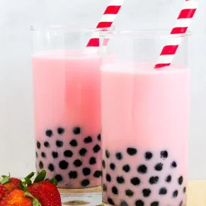 Strawberry Bubble Tea